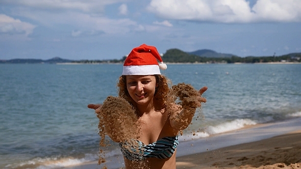 Christmas on the Tropical Beach