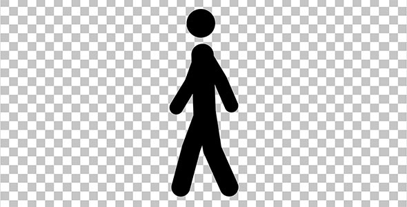 Stick Figure Walk Cycle