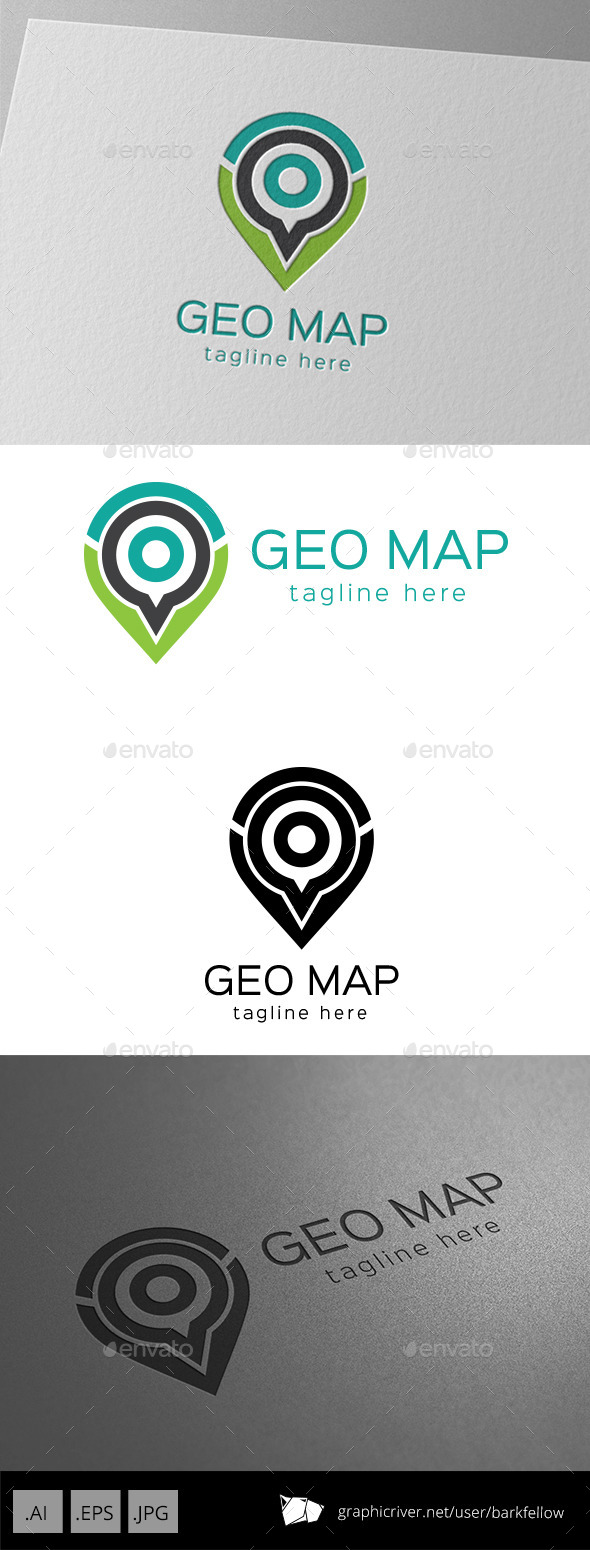 Geo Map Logo