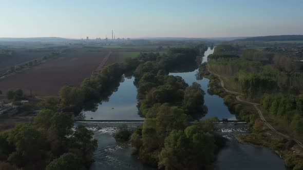 Maritsa River Around Village Brob In Bulgaria 6