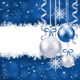 Christmas Background with Baubles - GraphicRiver Item for Sale