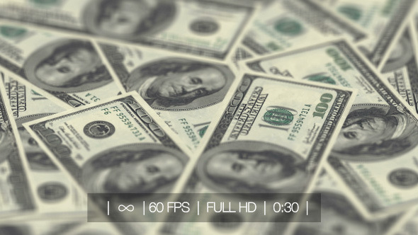 Hundred Dollars Banknotes Heap alt