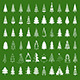 Christmas Tree Set - GraphicRiver Item for Sale