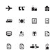 Airport Icons - GraphicRiver Item for Sale