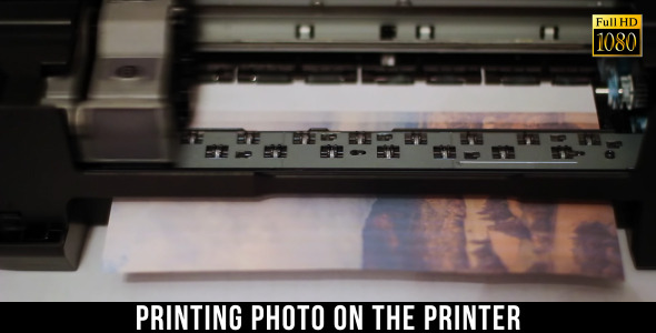 Printing Photo On The Printer