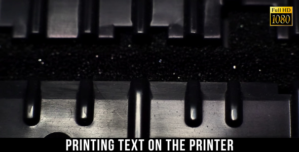 Printing Text On The Printer 2