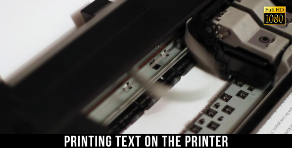 Printing Text On The Printer 6