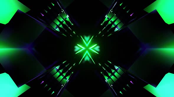 Vj Loop Of The Emerald Equalizer Background HD