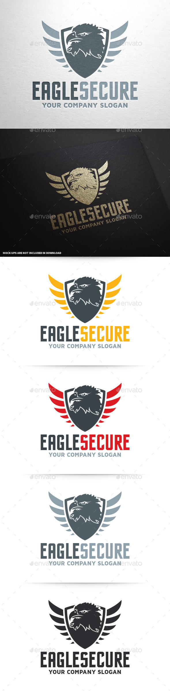 Eagle Security Logo Template