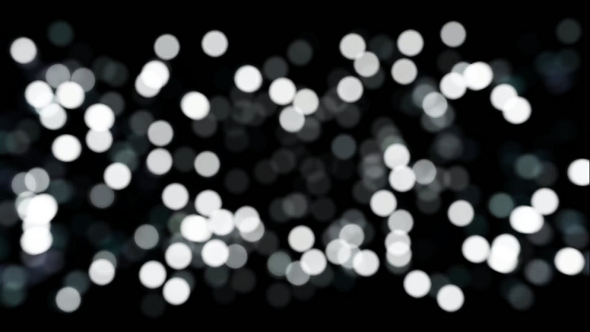 Black and White Bokeh Lights by sumit 