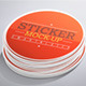 Stickers Mock-Up - GraphicRiver Item for Sale
