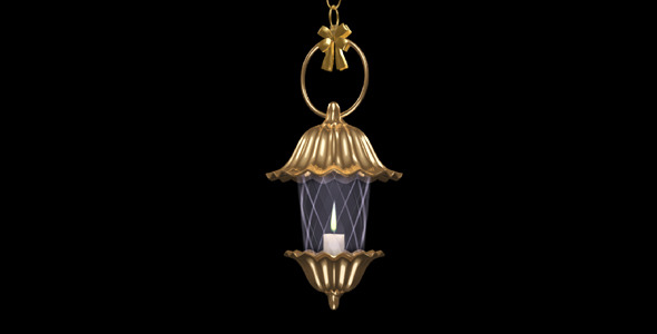 Fantasy Lantern - Golden Flower alt