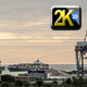 Container Ship Entering Port - VideoHive Item for Sale