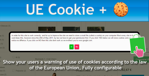 Prestashop UE Cookie + European Cookies Law