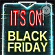 Black friday - 3D Sign board - Rigged and Animated - 3DOcean Item for Sale