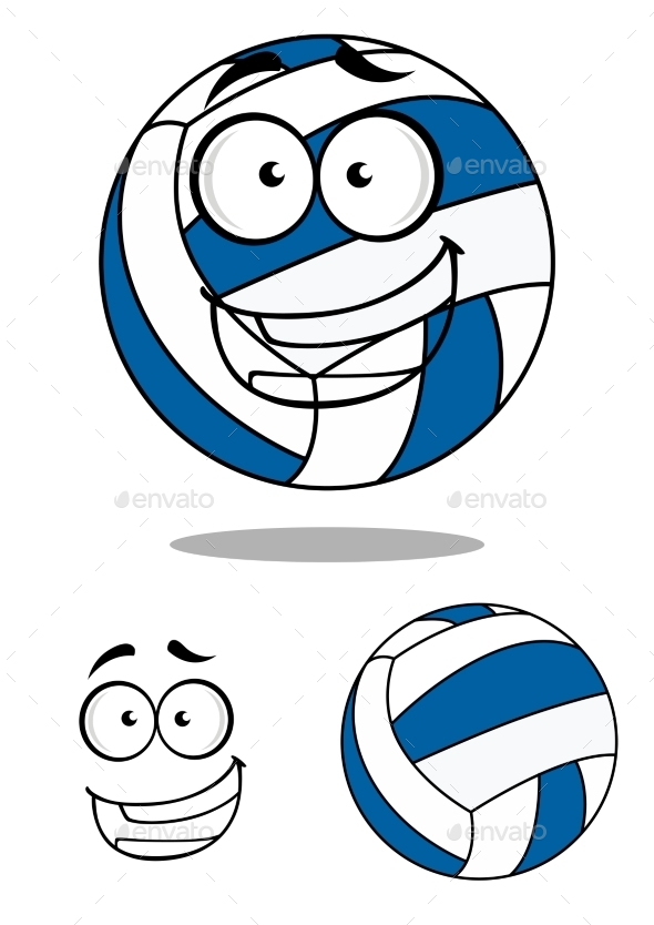 Cartoon Volley Ball