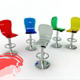 Glassy chairs - 3DOcean Item for Sale