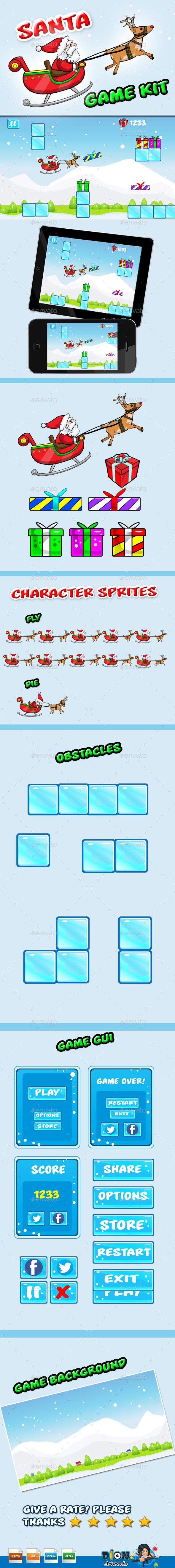 Santa Game Assets