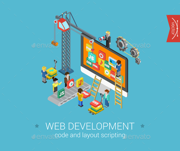 Web Development Concept