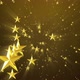 Golden Stars Background - 2 Clips - VideoHive Item for Sale