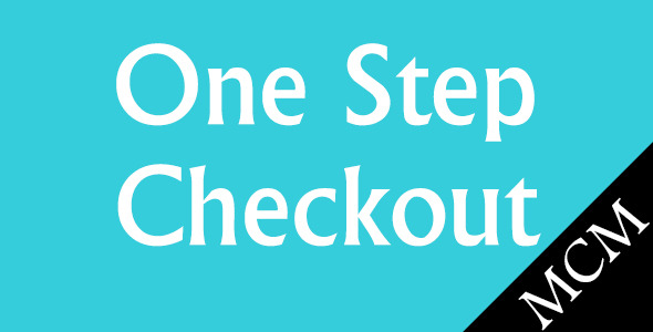 Magento One Step Checkout