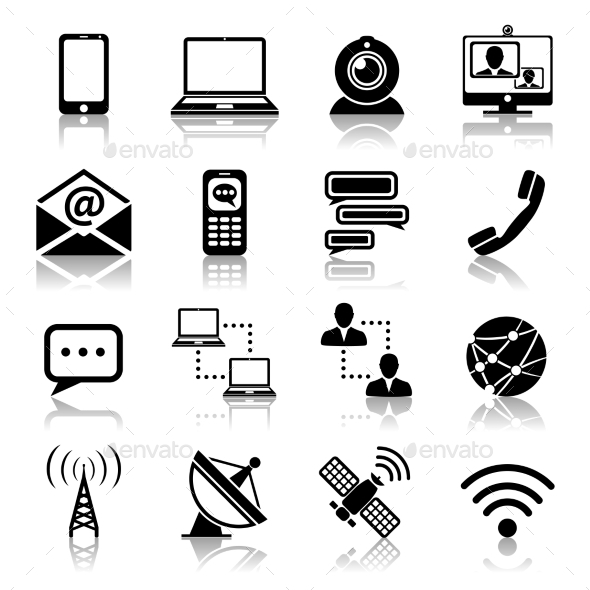 Communication Icons Set