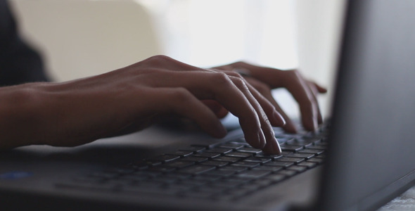 Working on Laptop in The Office alt