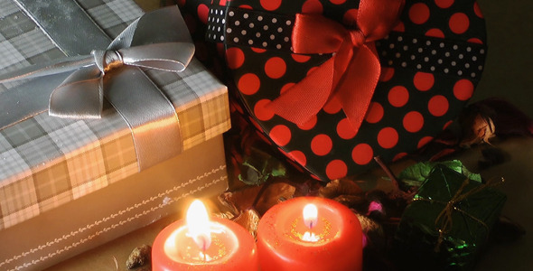 Candles and Gift Box 7 alt
