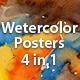 Watercolor Art Flyer/Poster Template - GraphicRiver Item for Sale