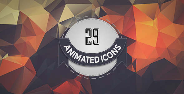 29 Social Networks Animated Icons