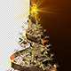Golden Christmas Tree 2 - VideoHive Item for Sale