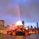 Chicago Skyline And Buckingham Fountain - VideoHive Item for Sale