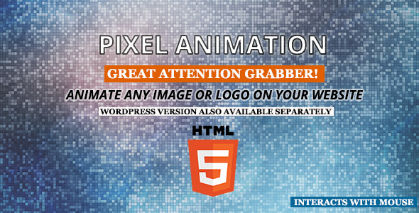 Pixel Animation HTML5