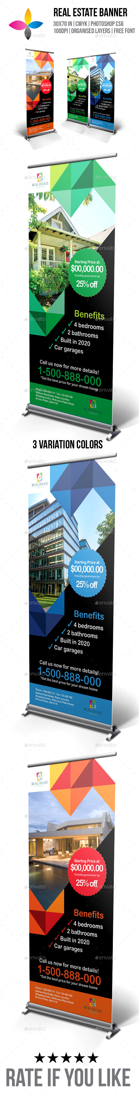 Roll Up Banner Graphics Designs Templates From Graphicriver