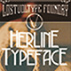 Herline Typeface - GraphicRiver Item for Sale