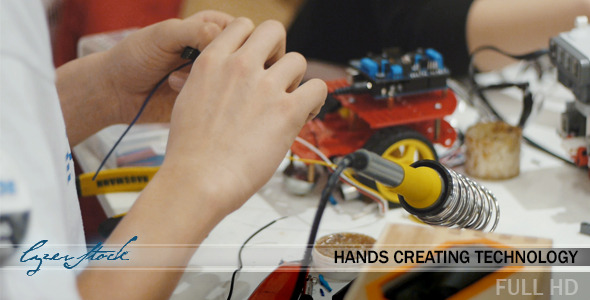 Hands Creating Technology