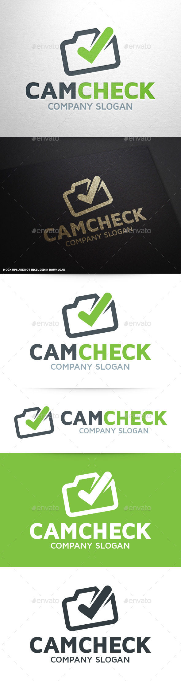 Camera Check Logo Template