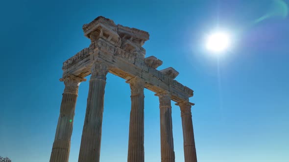 Temple of Apollo aerial view