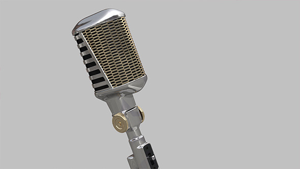 Retro Microphone