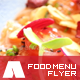 Modern Restaurant Food Menu Flyer Template - GraphicRiver Item for Sale