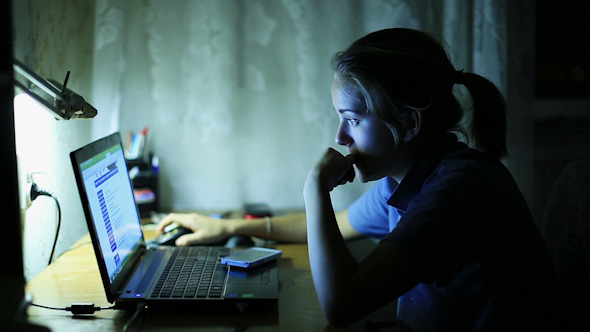 Woman and Laptop 2 alt