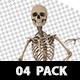 Funny Skeleton Street Dance 4 Pack - VideoHive Item for Sale
