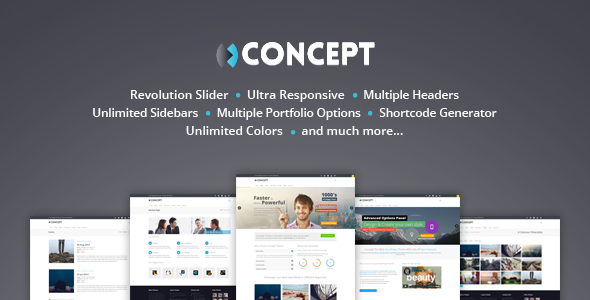 Concept - Multi-Purpose Wordpress Theme