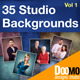 35 Studio Backgrounds - GraphicRiver Item for Sale