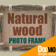 Isolated Natural Wood Frame - GraphicRiver Item for Sale