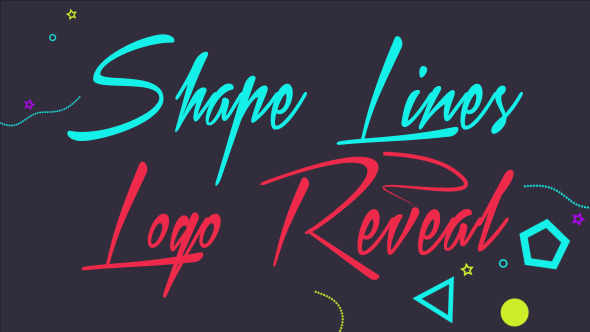 Shape Lines Logo Reveal alt
