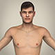 Realistic Young Man - 3DOcean Item for Sale