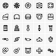 Car Part Icons - GraphicRiver Item for Sale