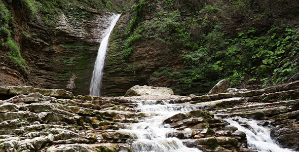 Waterfall in the Forest 3