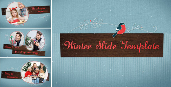 Winter Slide Template